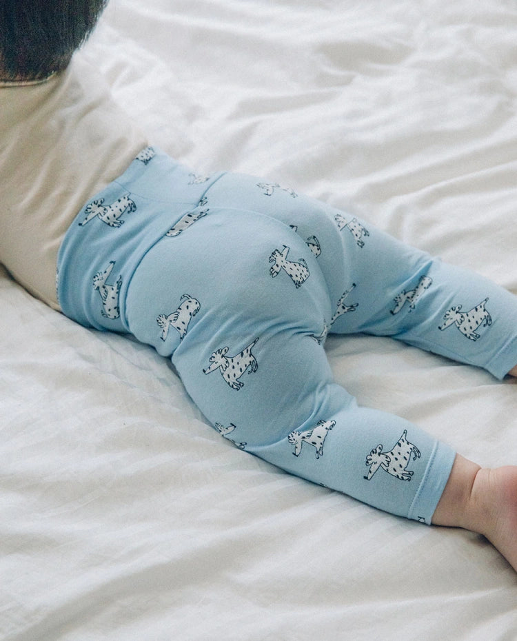 [Baby] ふんわりやわらか ベビー お腹冷え防止 テンセル レギンス