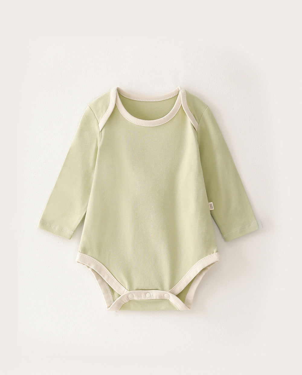 [Baby] やわらかモダール 長袖ボディスーツ