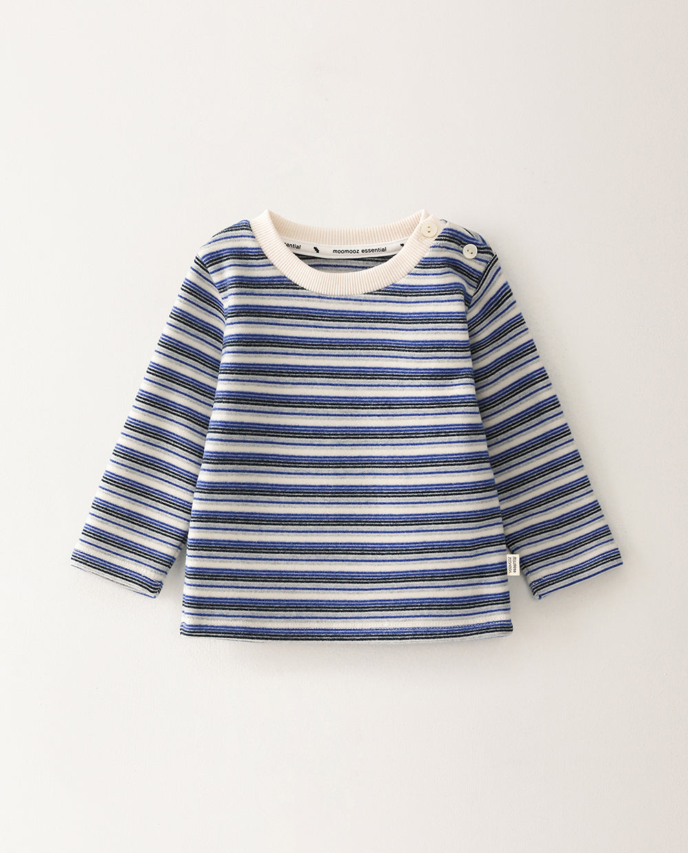 [Baby] ふんわりなめらか ボーダー Tシャツ