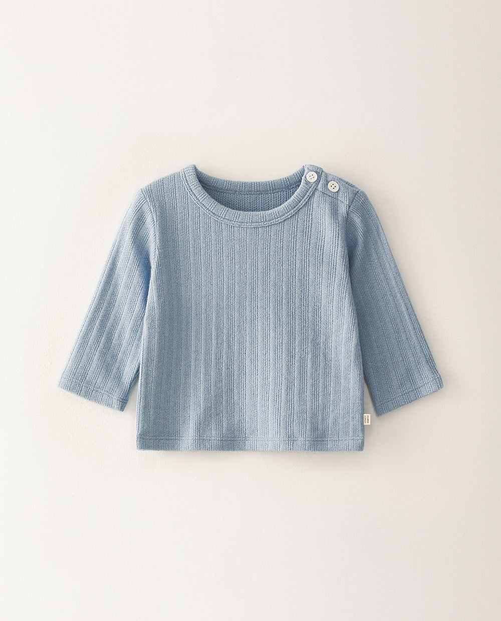 [Baby] ソフトジャガードリブTシャツ