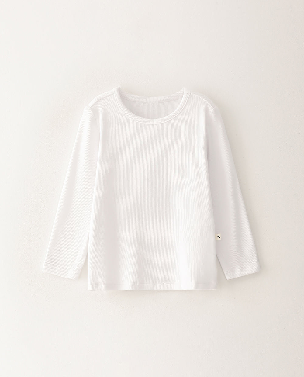 [Kids] (1&1) ふんわりとろみラウンドネックTシャツ