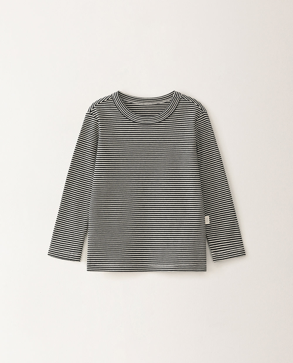 [Kids] ストレッチコットンリブスリムフィットTシャツ