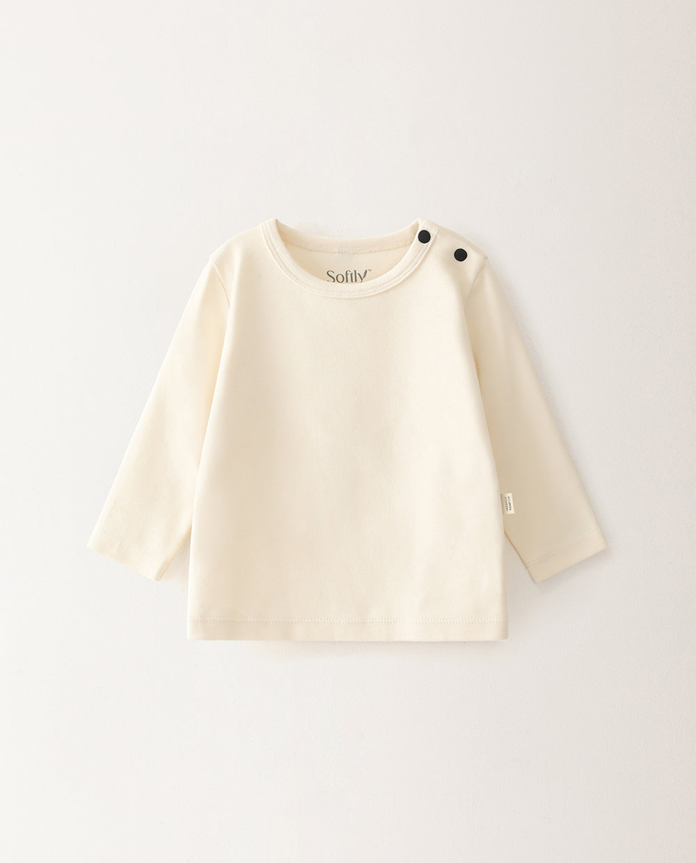 [Baby] ソフトリーふんわりもちもちTシャツ