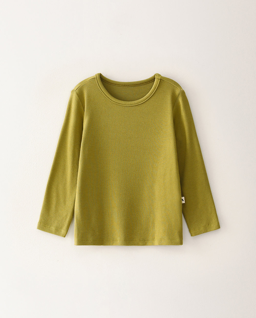 [Kids] (1&1) ふんわりとろみラウンドネックTシャツ