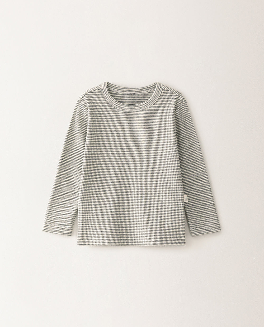 [Kids] ストレッチコットンリブスリムフィットTシャツ