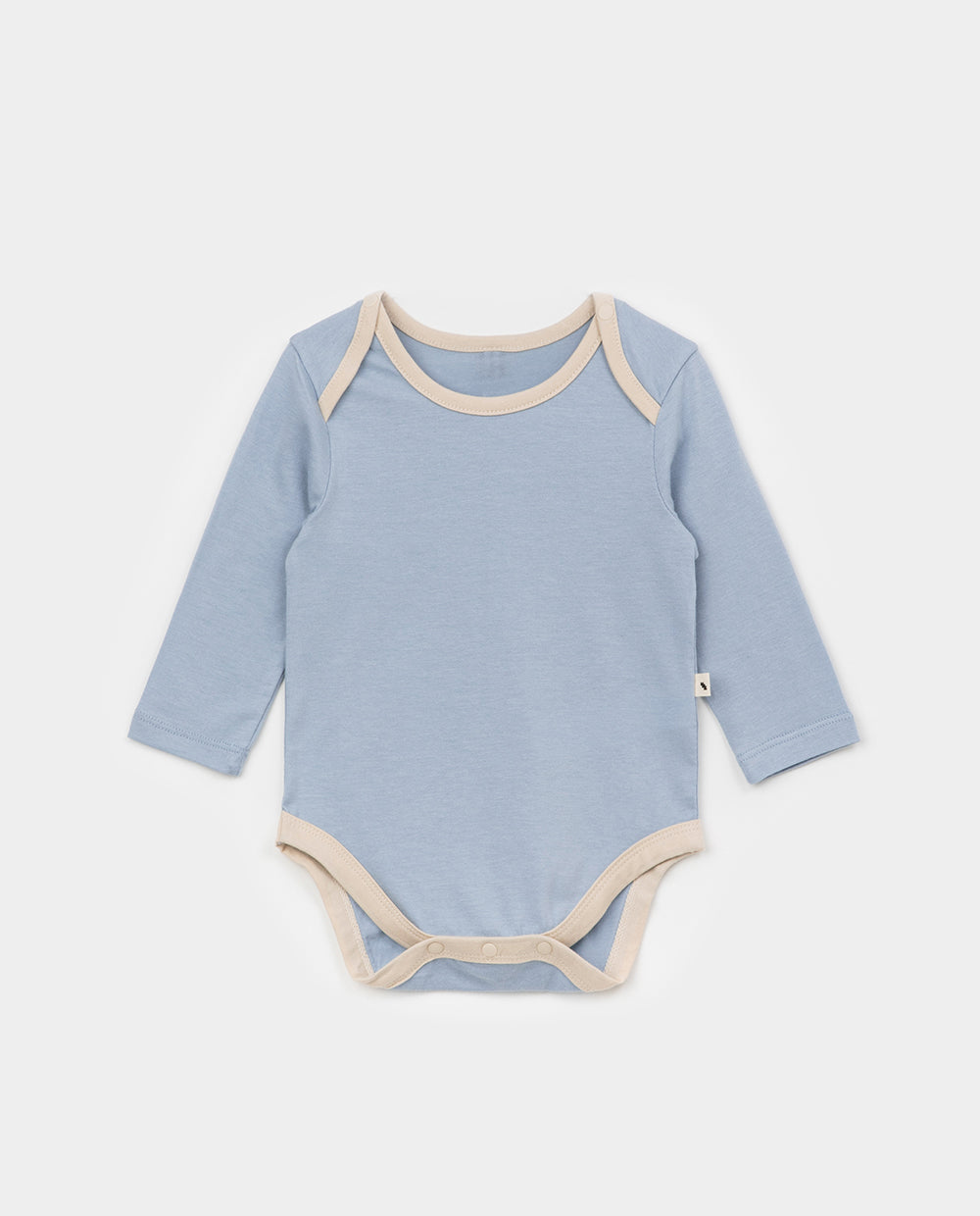[Baby] やわらかモダール 長袖ボディスーツ