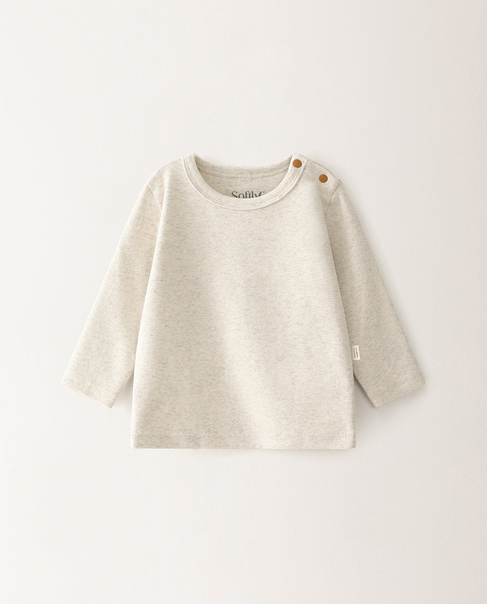 [Baby] ソフトリーふんわりもちもちTシャツ