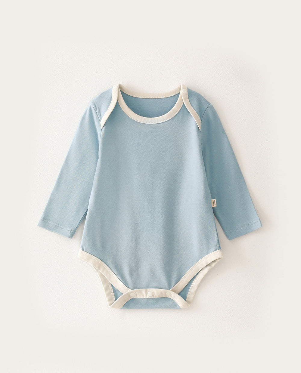 [Baby] やわらかモダール 長袖ボディスーツ