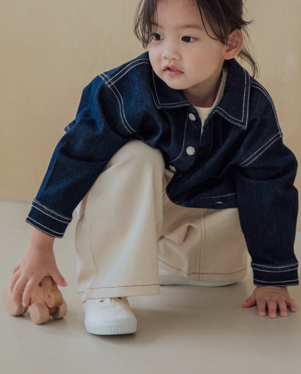 [Kids] クラシックデニムシャツジャケット