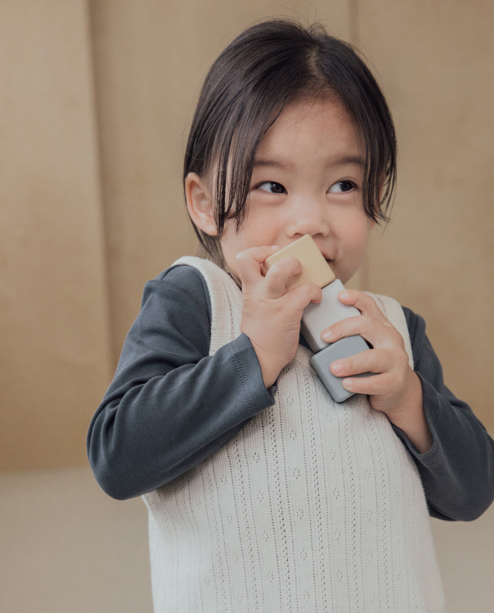 [Kids] (1&1) オーガニックコットン レギュラーフィットTシャツ