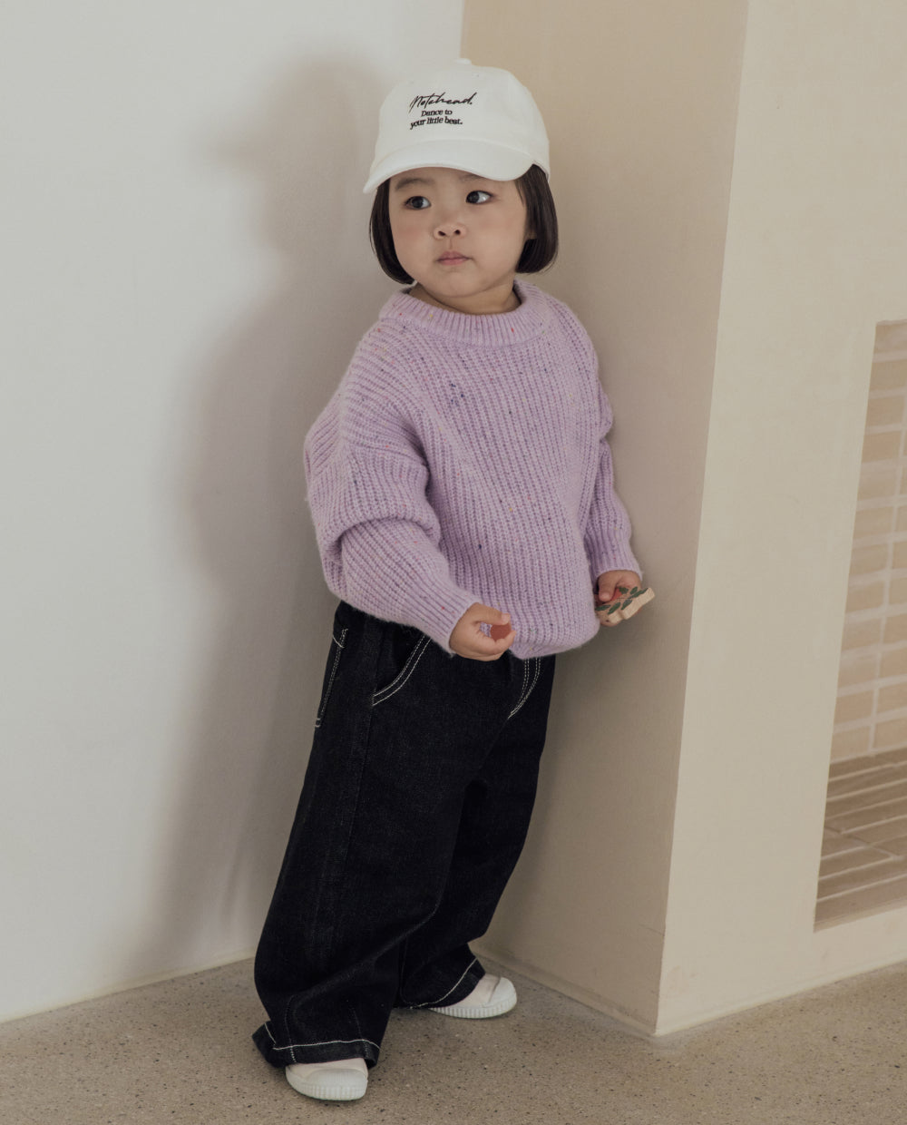 [Kids] もちもちストレッチカーブデニムパンツ