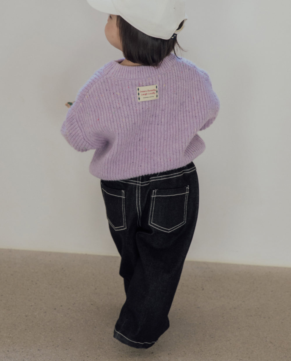 [Kids] もちもちストレッチカーブデニムパンツ