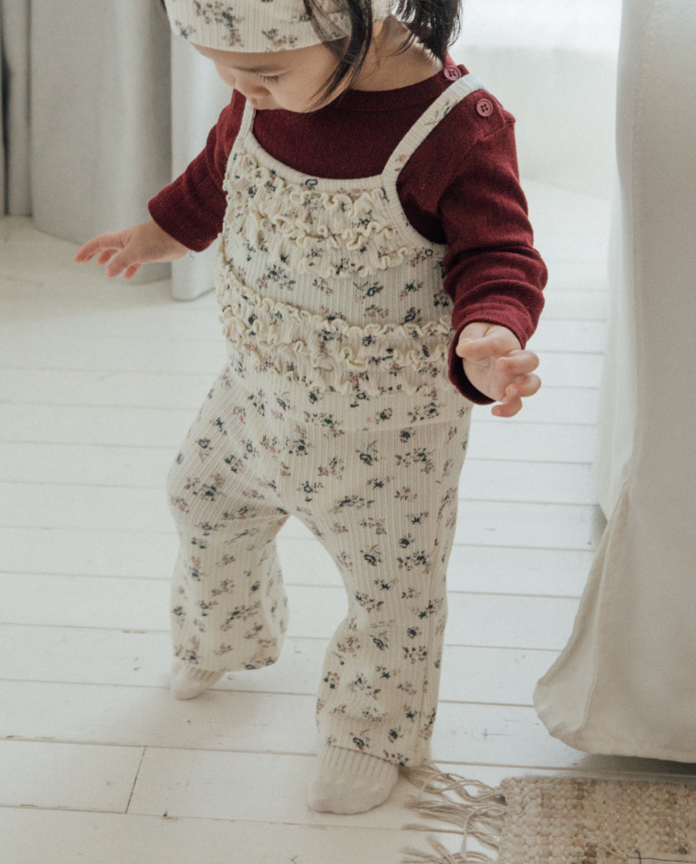 [Baby] ソフトジャガードビスチェセットアップ