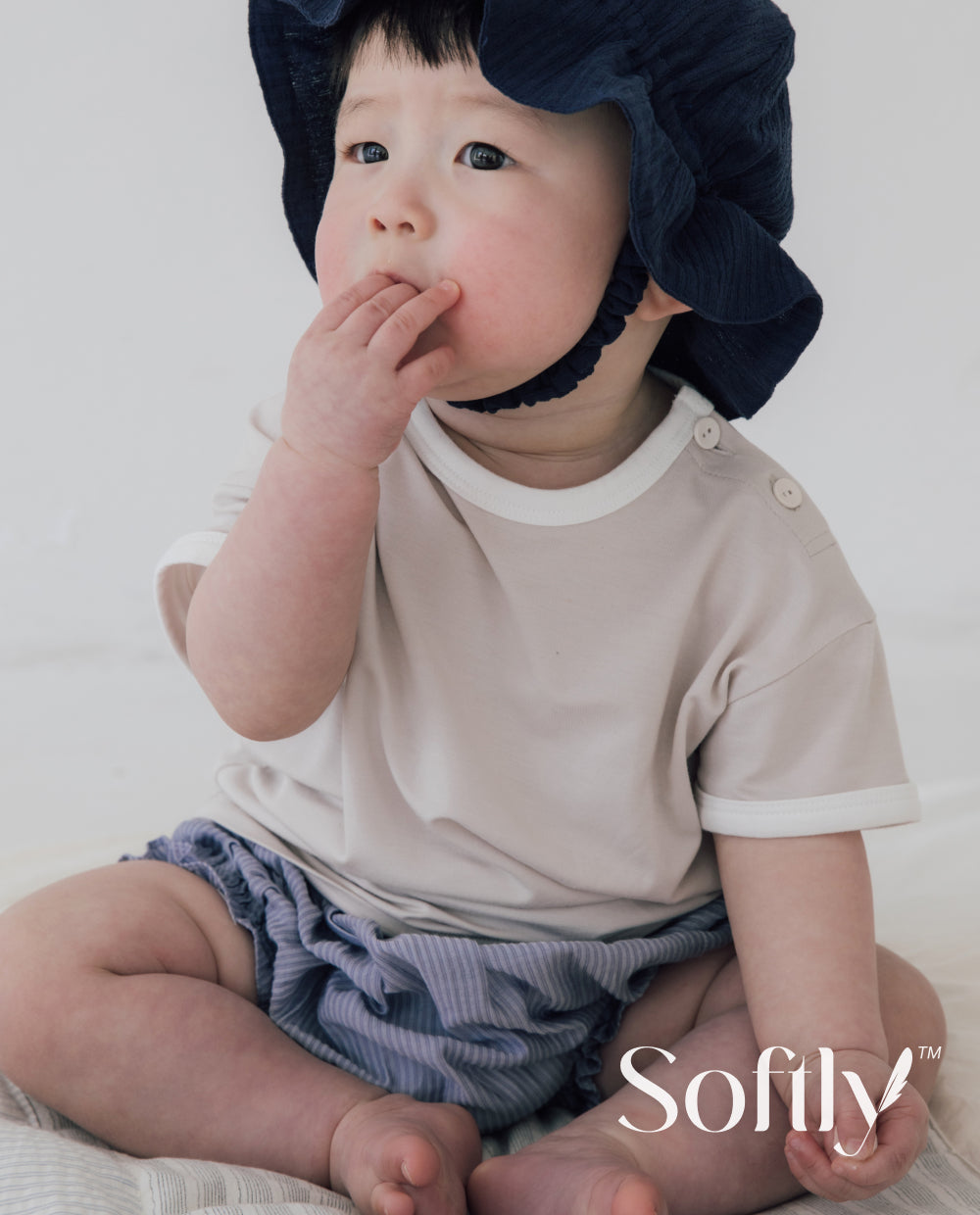 [Baby] ソフトココナッツモダール 半袖Tシャツ