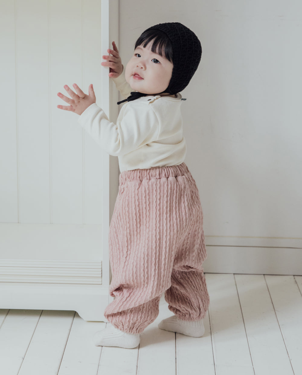 [Baby] ソフトジャガードバルーンパンツ