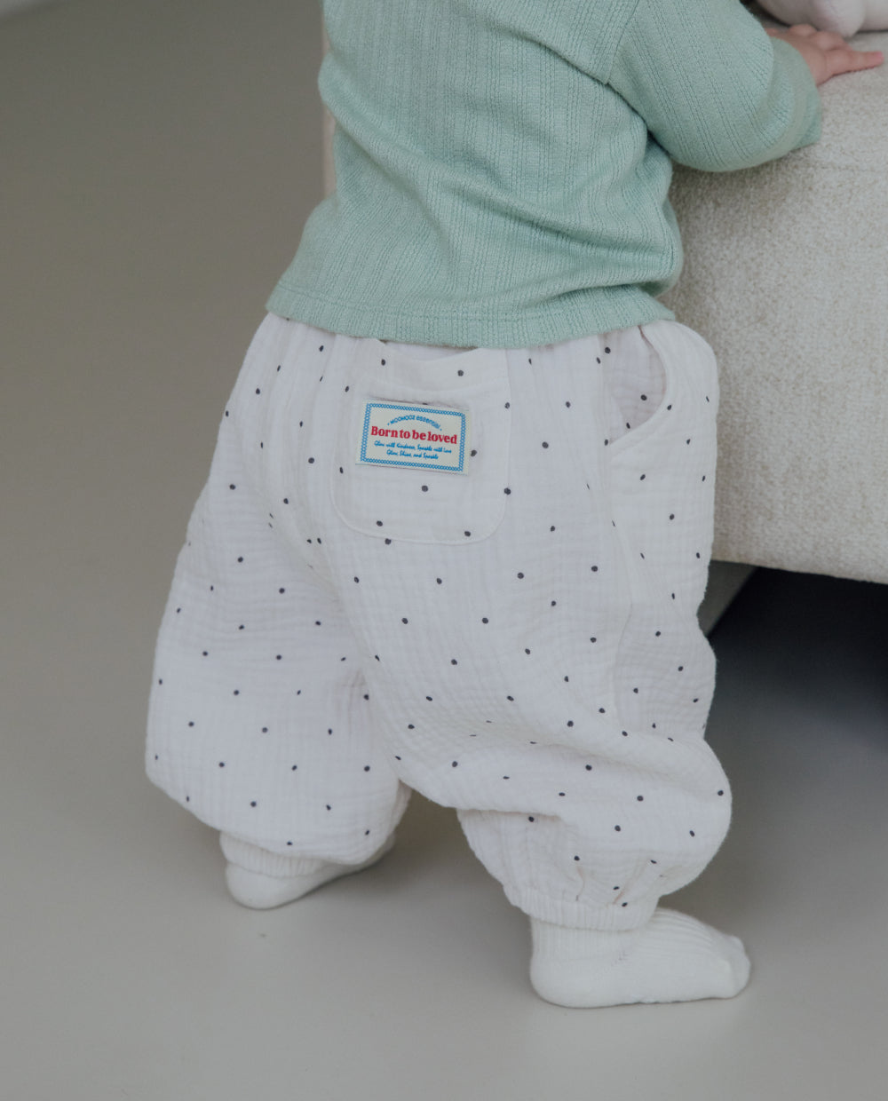 [Baby] ふんわり3重ガーゼバルーンパンツ