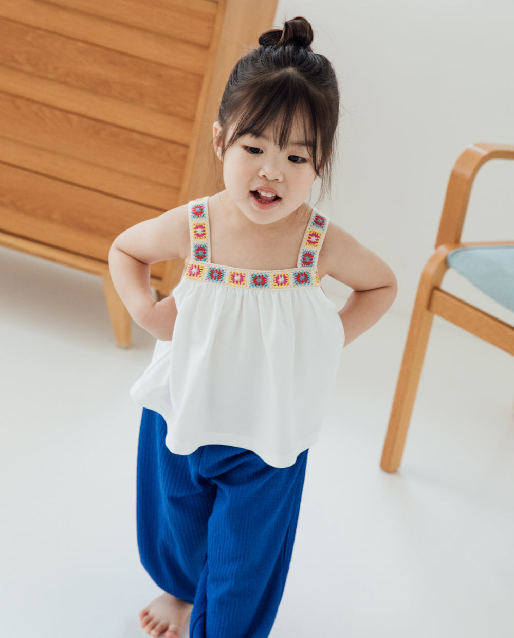 [Kids] エアクール ウェビングバンド キャミソール