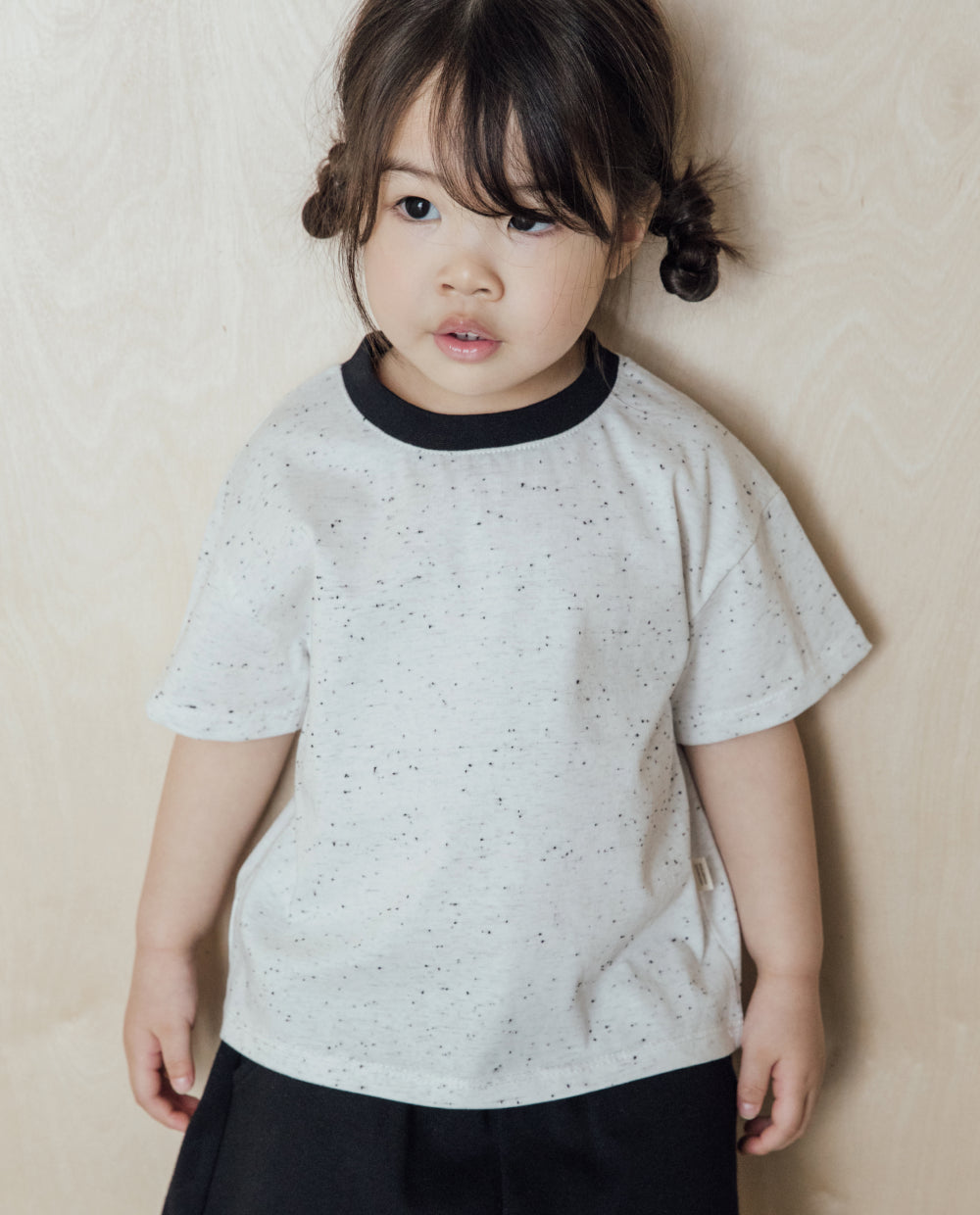 [Kids] オレオ カラー配色 レギュラーフィット 半袖 Tシャツ