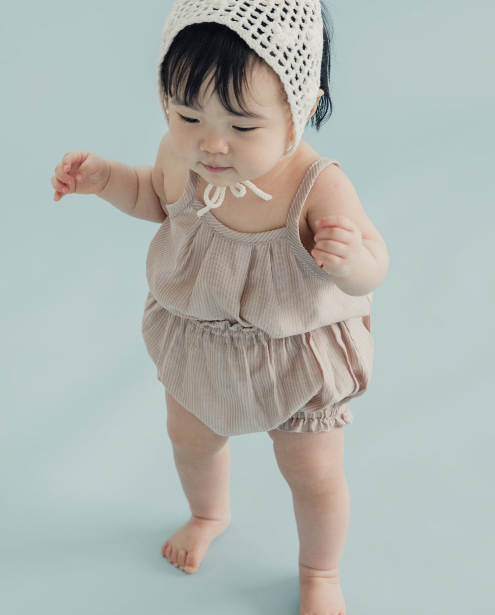 [Baby] エアリー ジャカード ブルマ