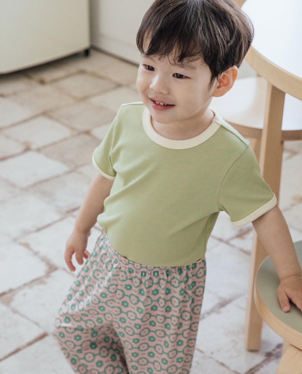 [Kids] 半袖バルーン セットアップ