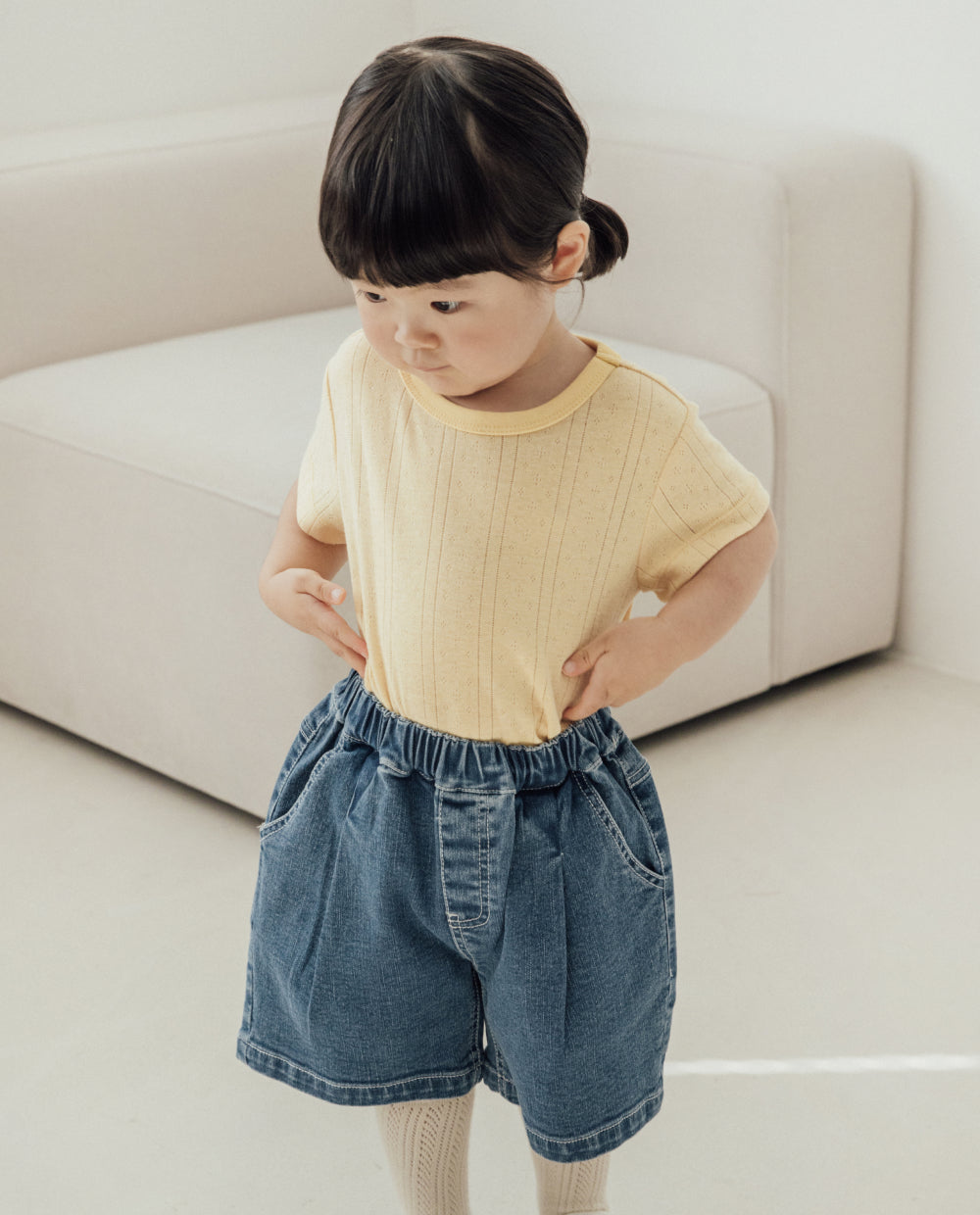 [Kids] ソフトアイレットTシャツ
