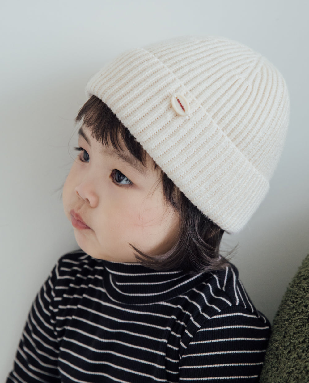 [Kids] ふんわりなめらかニットビーニー