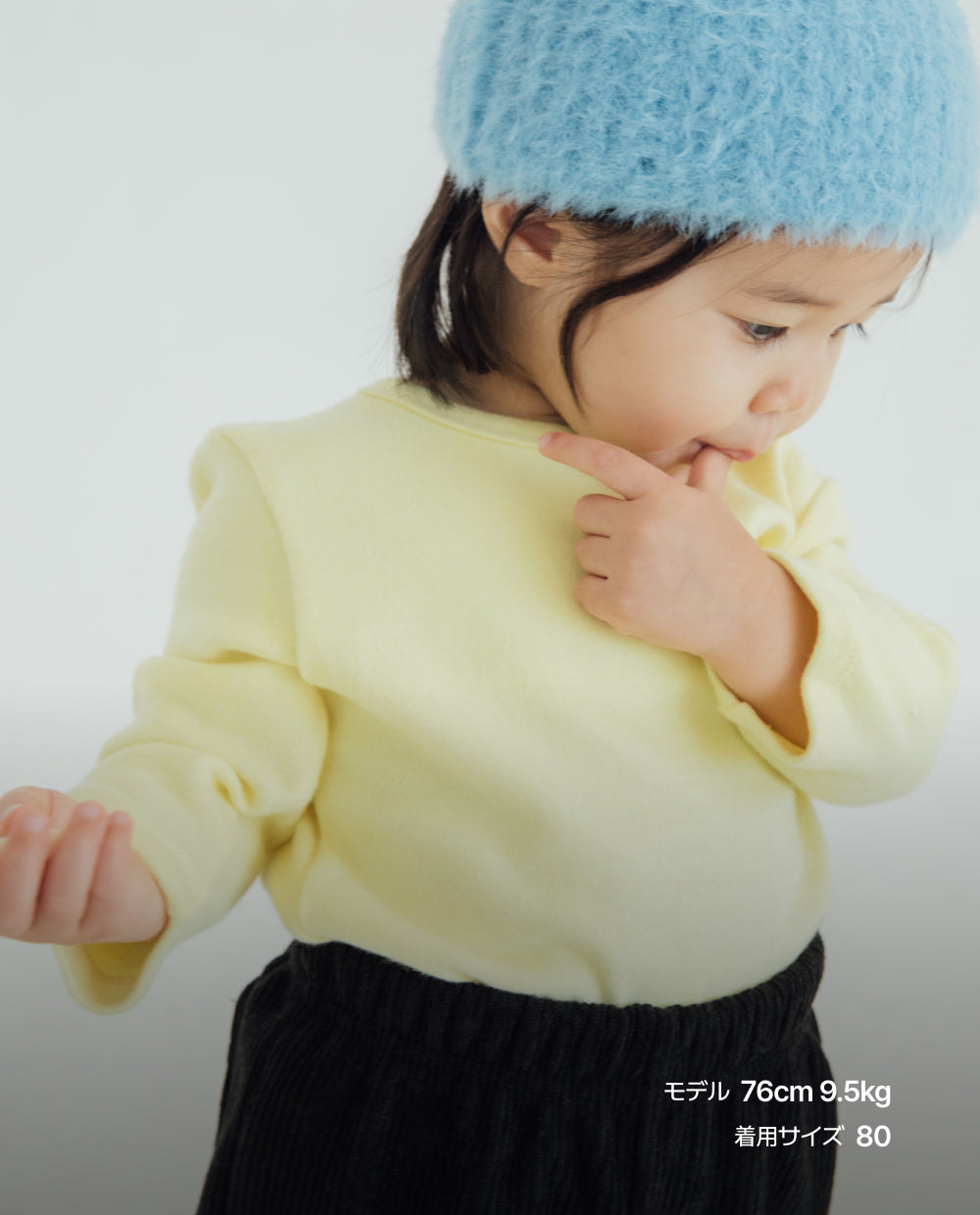[Baby] [裏起毛] ふんわりもちもち Tシャツ