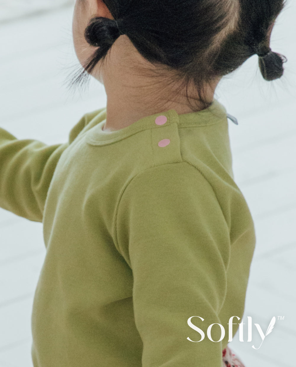 [Baby] ソフトリーふんわりもちもちTシャツ