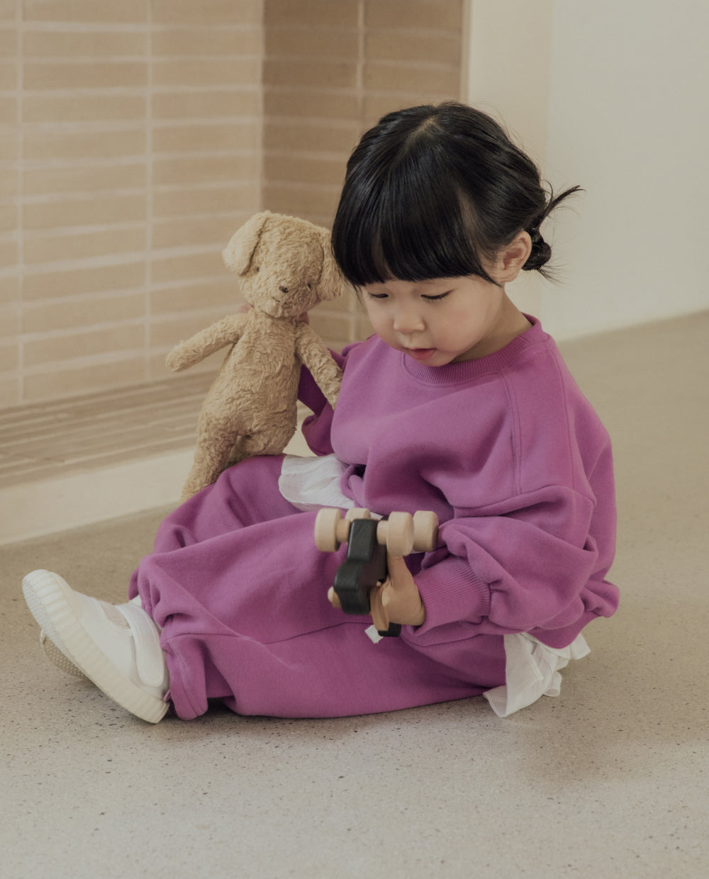 [Kids] コンフォートソフトドローストリングパンツ