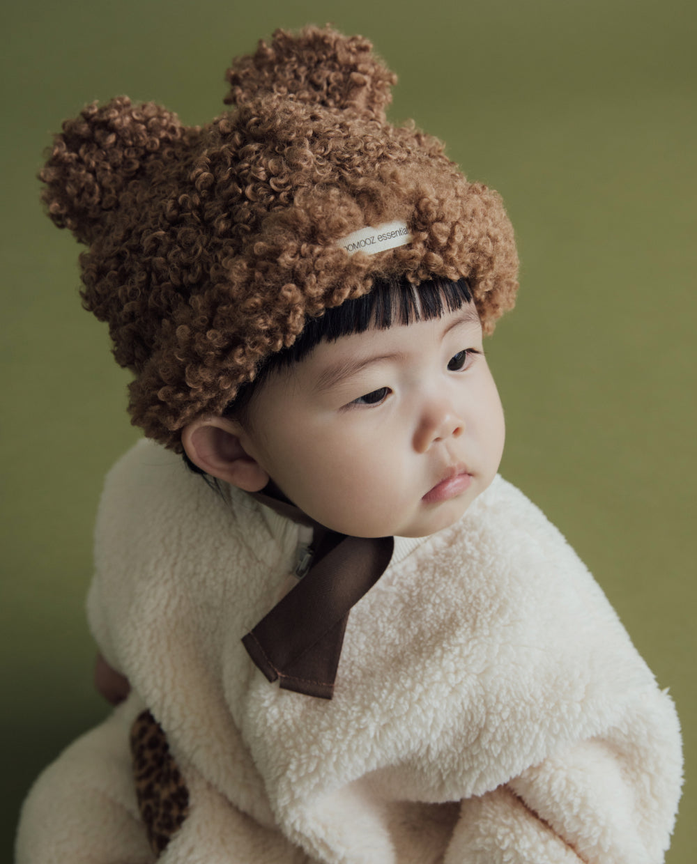 [Baby] テディブークレ くま耳ハット