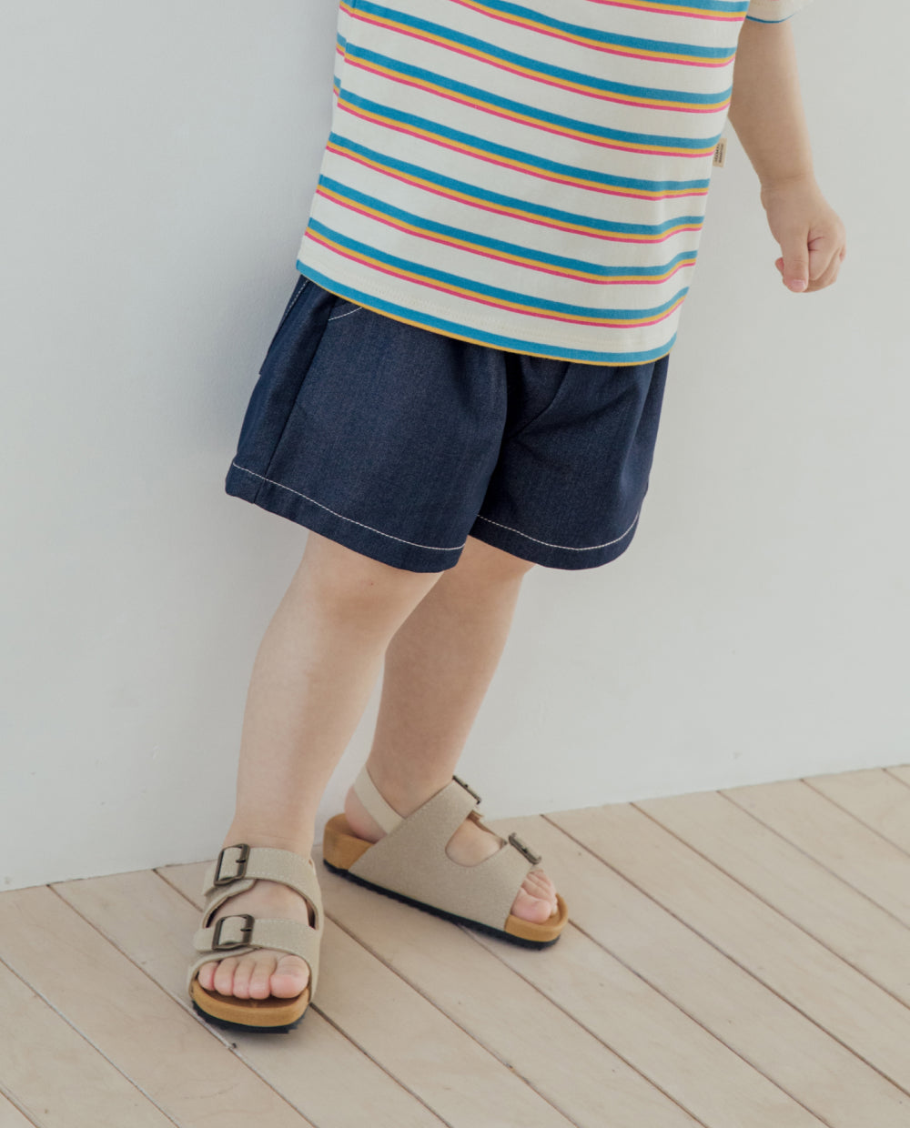 [Kids] ライトデニム ショートパンツ