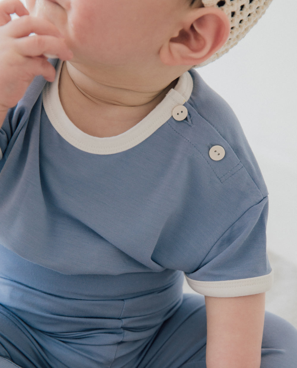 [Baby] ソフトココナッツモダール 半袖Tシャツ
