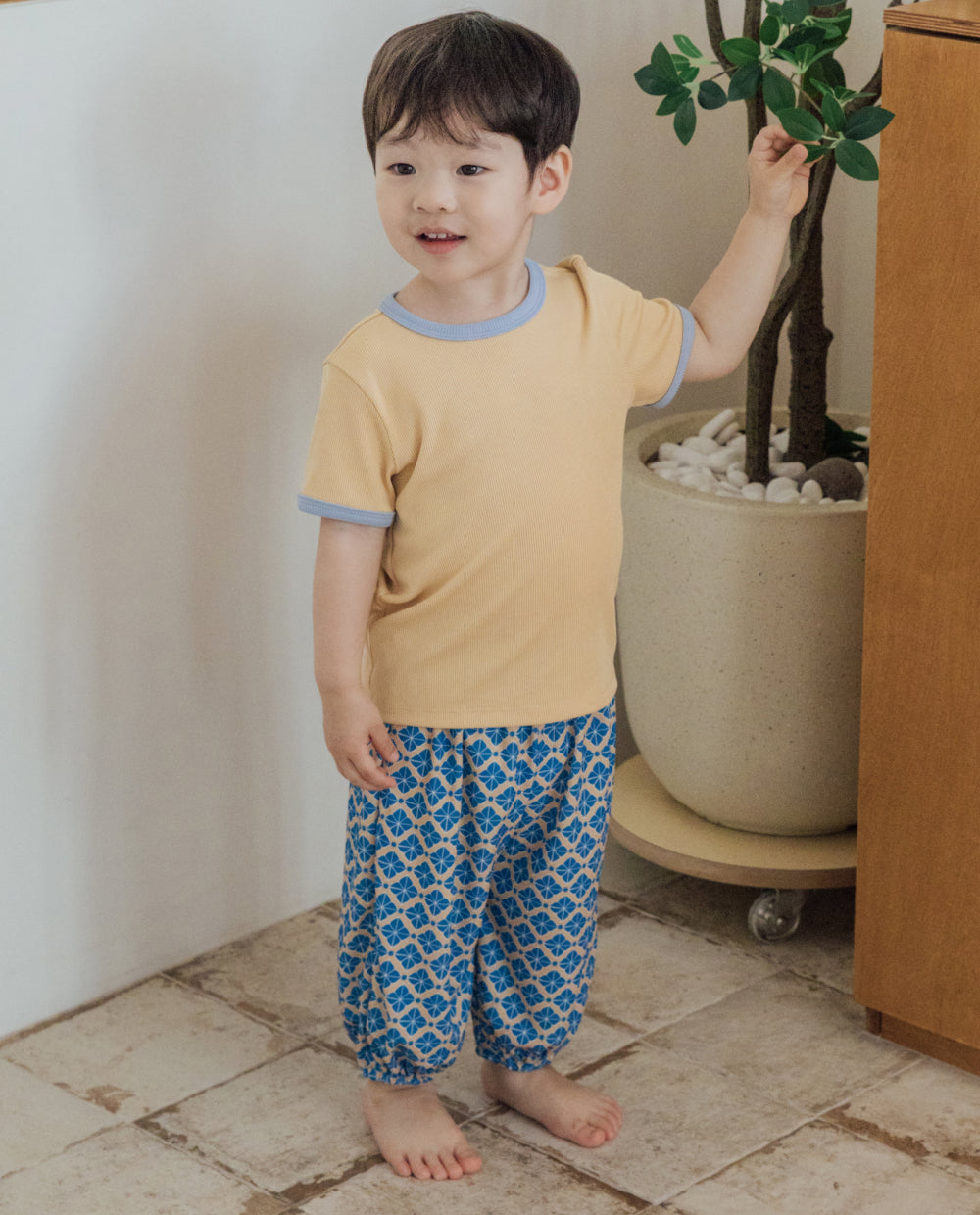 [Kids] 半袖バルーン セットアップ