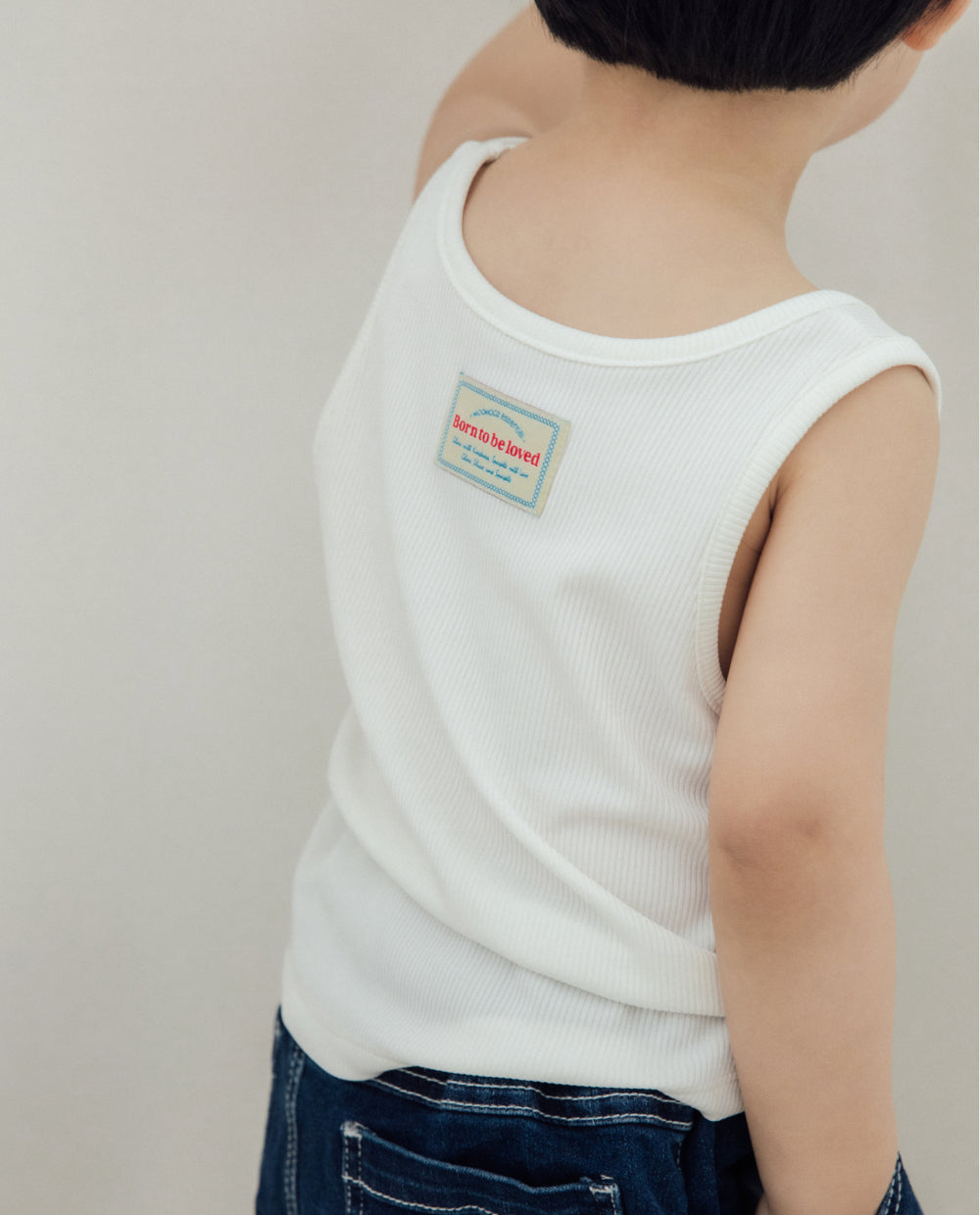 [Kids] ライトリブ ノースリーブ Tシャツ