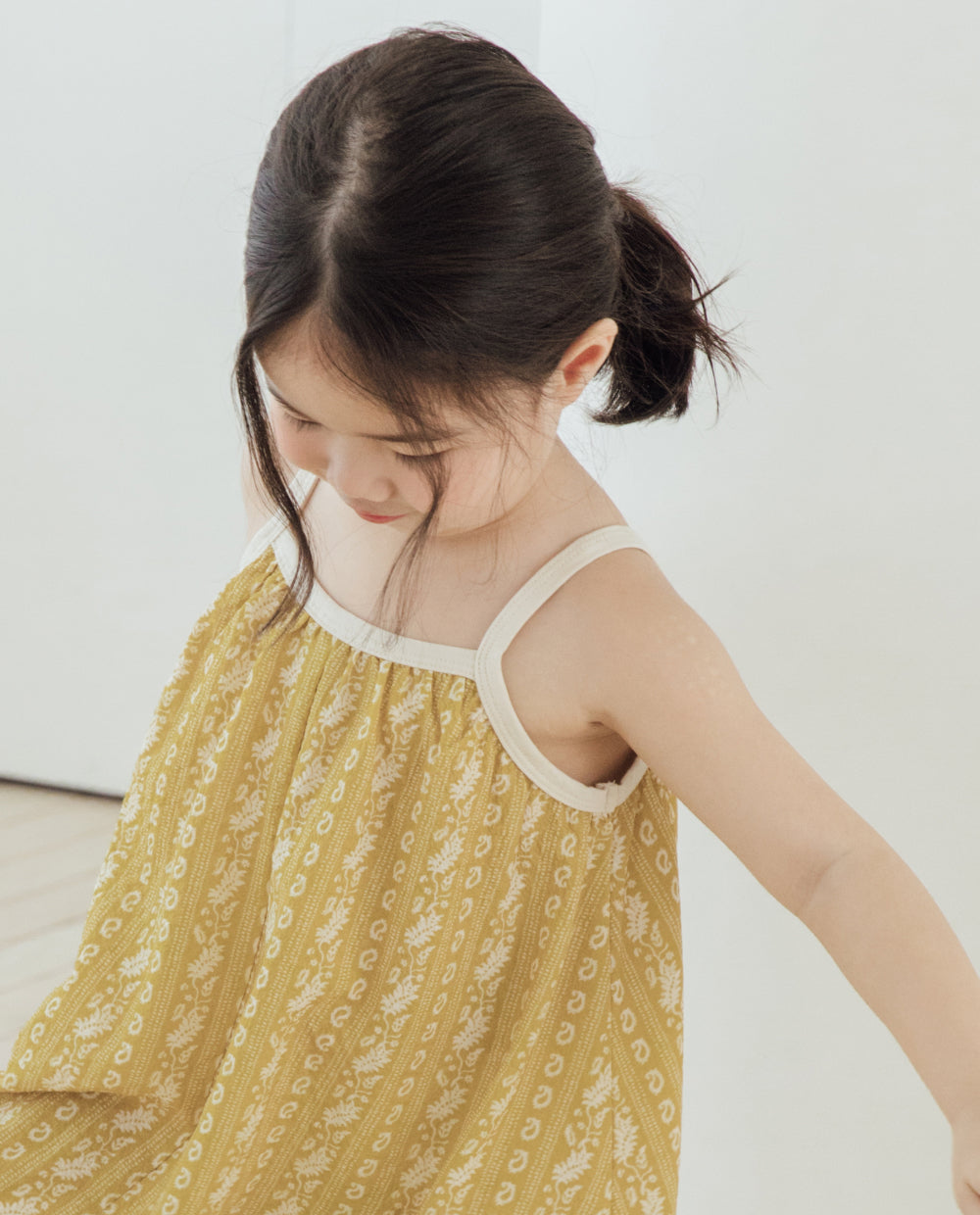[Kids] エアクリンクル キャミ ワンピ