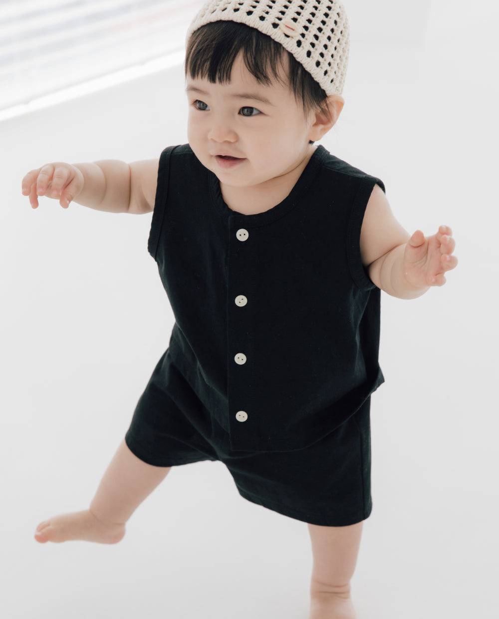 [Baby] 2way エアクール ノースリーブ セットアップ