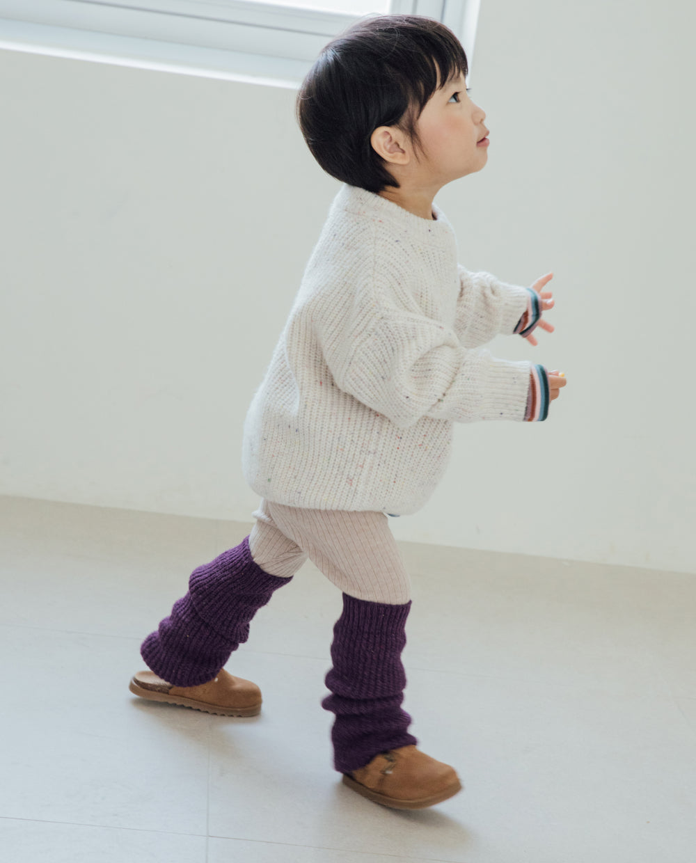 [Kids] ふんわりやわらかニットレギンス