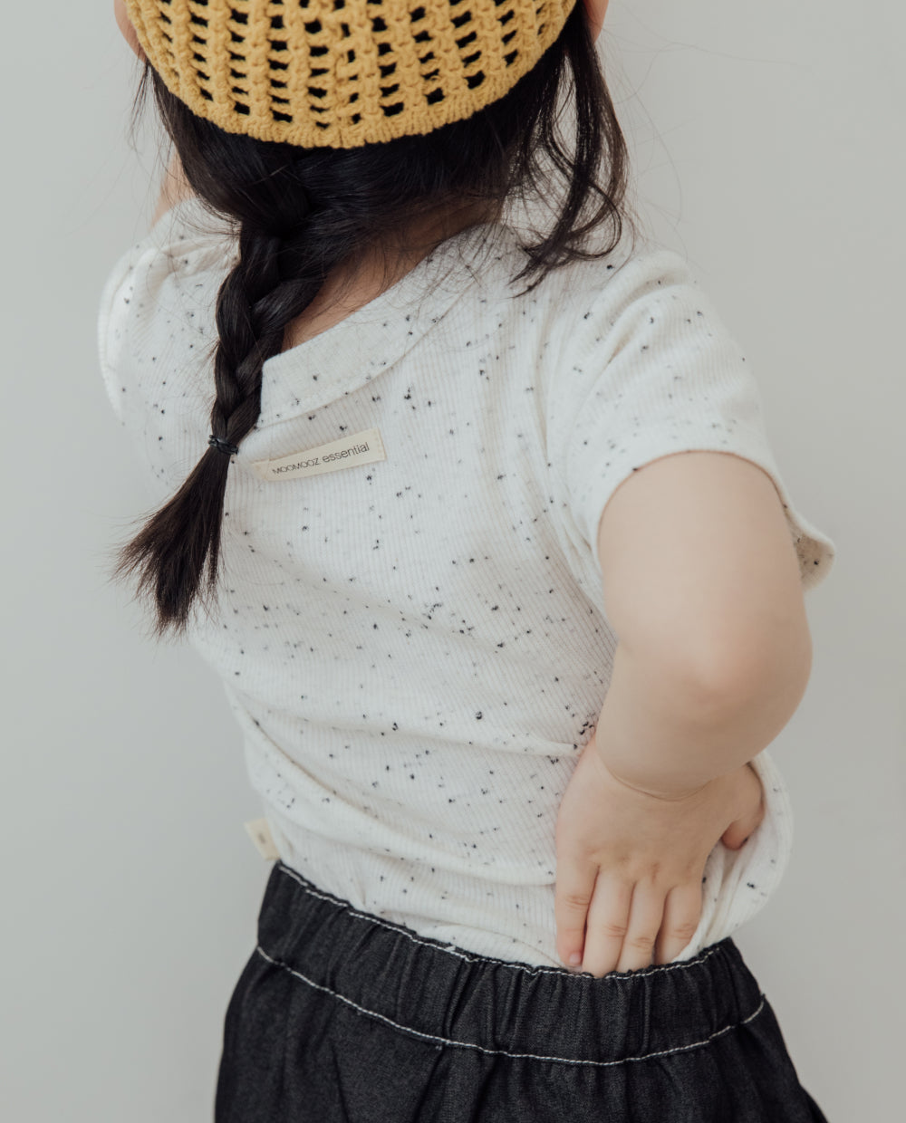 [Kids] オレオスリムフィットリブTシャツ