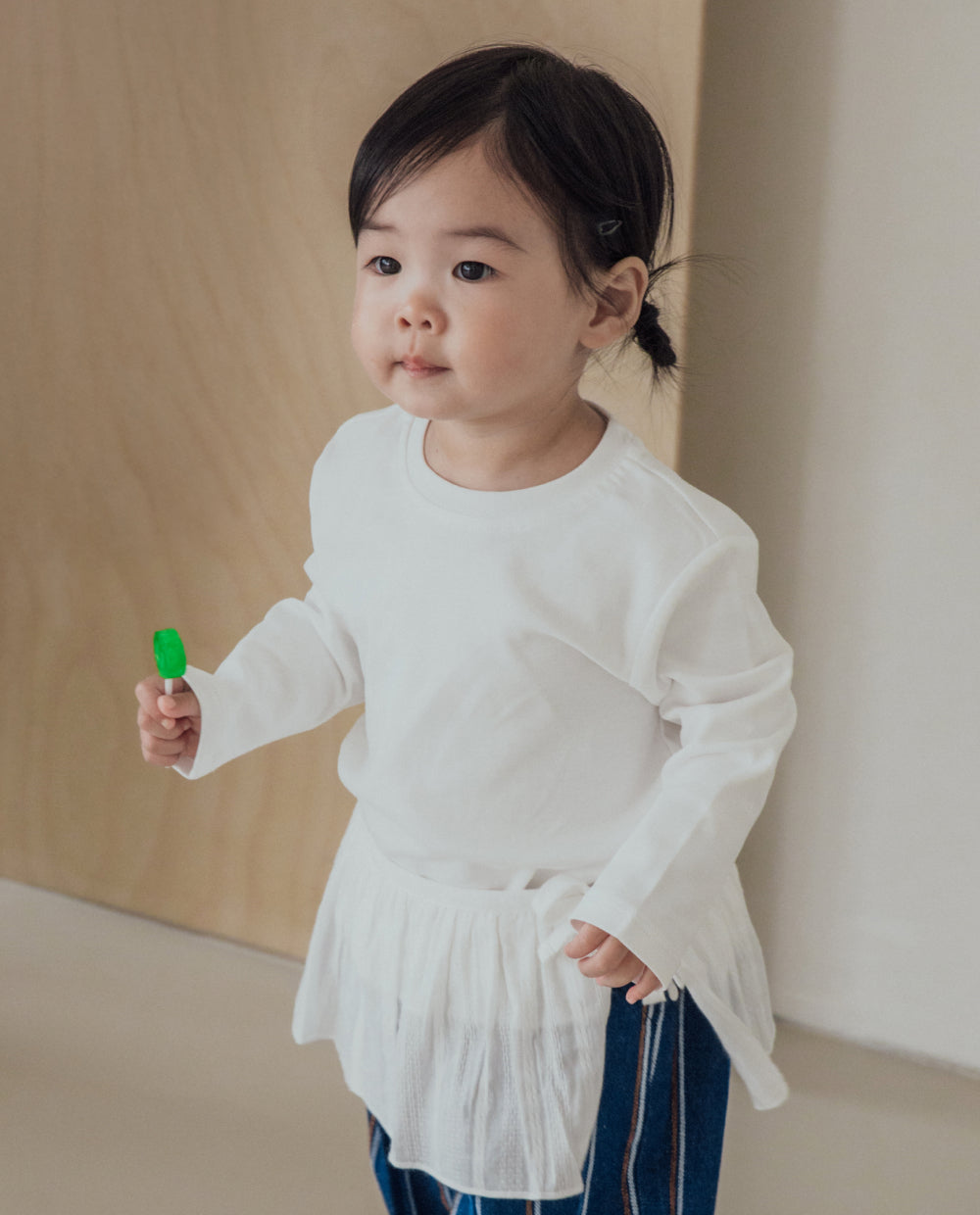 [Kids] (1&1) オーガニックコットン レギュラーフィットTシャツ