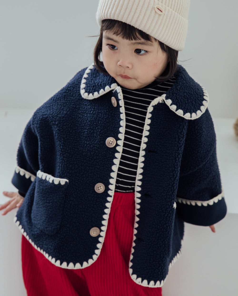 [Kids] もちもちフリースメロウジャケット