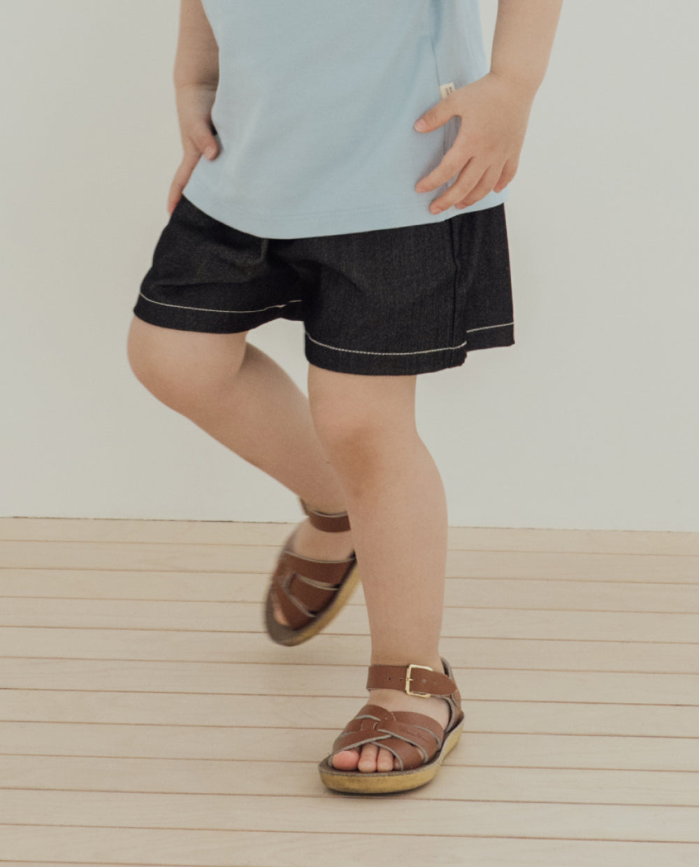 [Kids] ライトデニム ショートパンツ