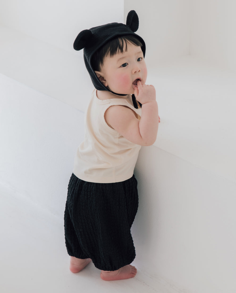 [Baby] ボリューム クリンクル バルーンパンツ