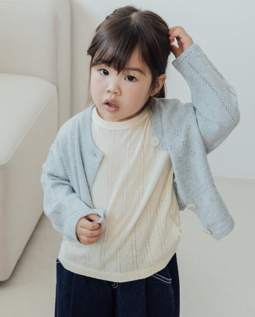 [Kids] ソフトアイレットTシャツ