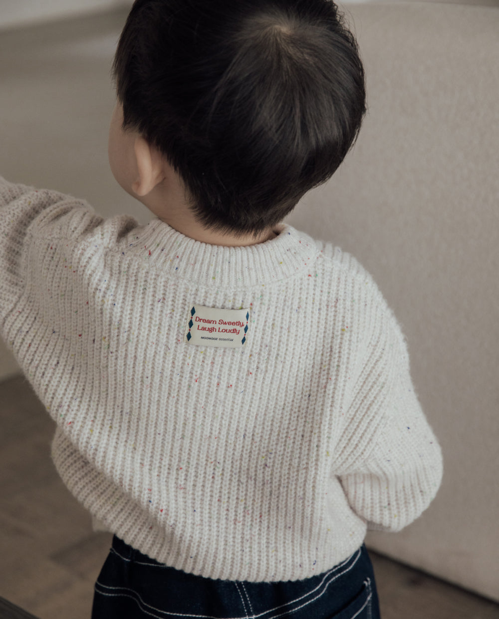 [Kids] ソフトブレンドニットプルオーバー