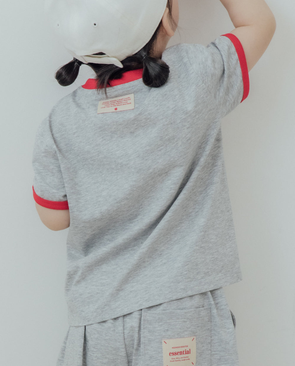 Kids] エアクールカラー配色レギュラーフィットTシャツ – MOOMOOZ