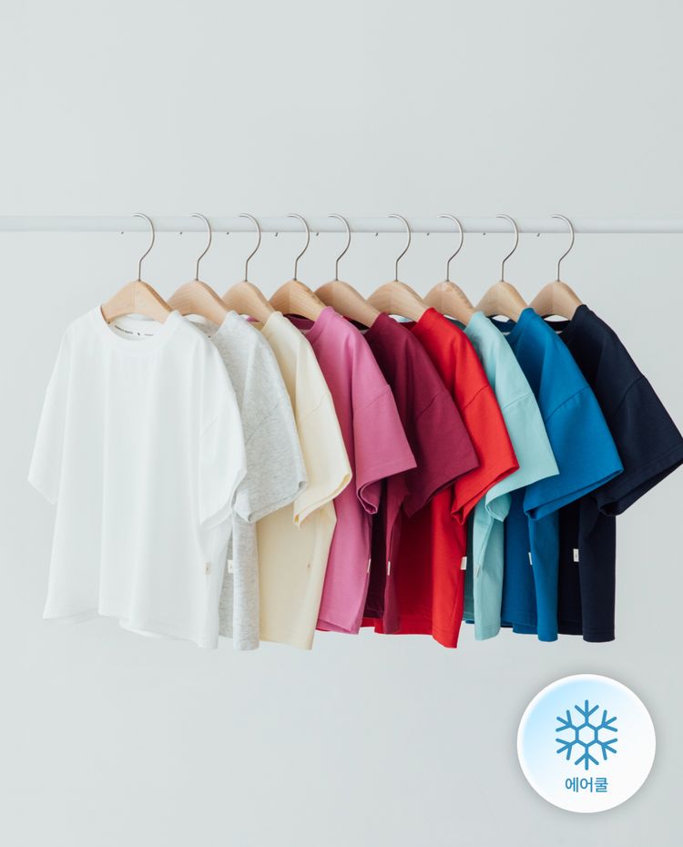 [Kids] エアクールオーバーフィット半袖Tシャツ