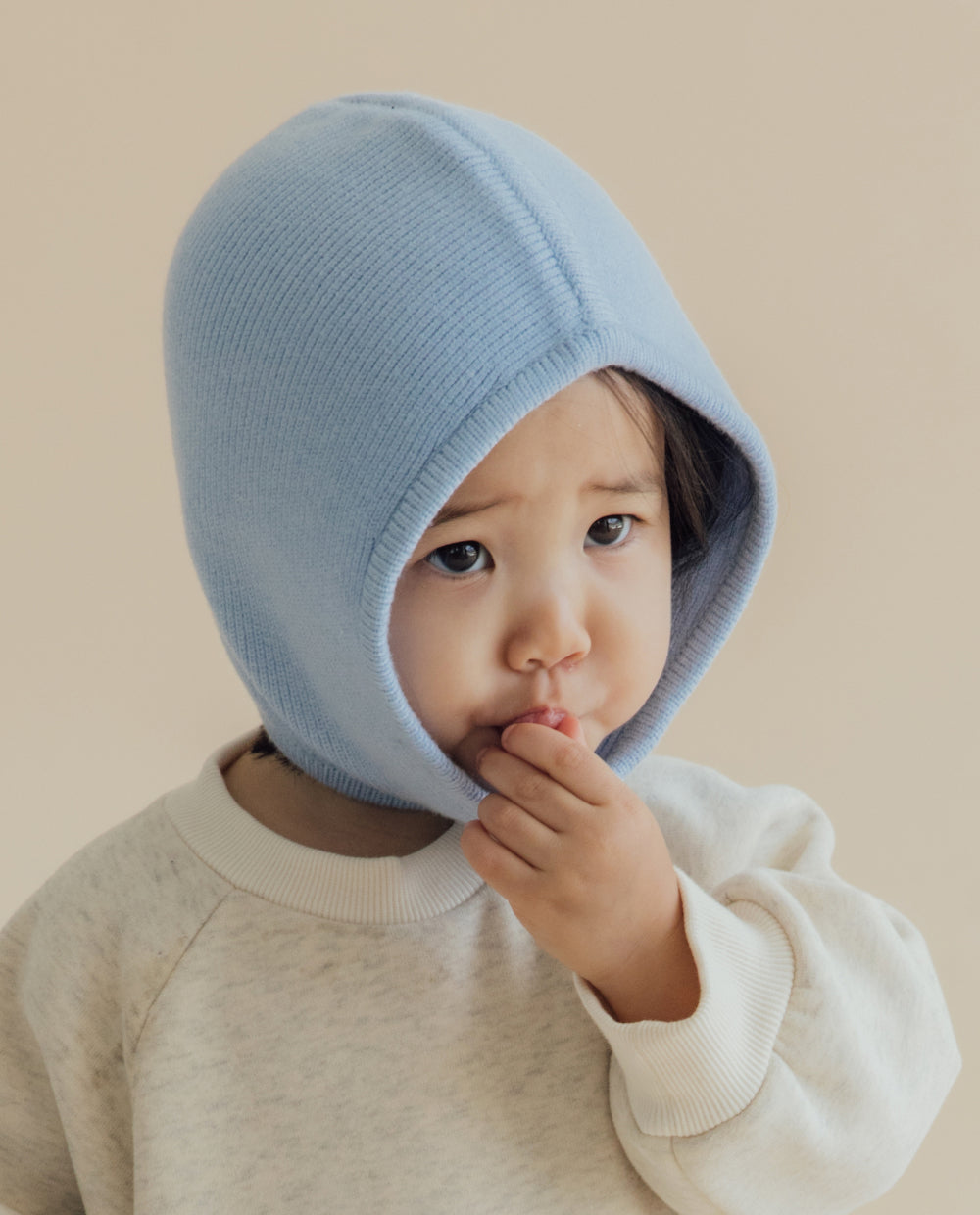 [Kids] ふんわりなめらか ニットボンネット