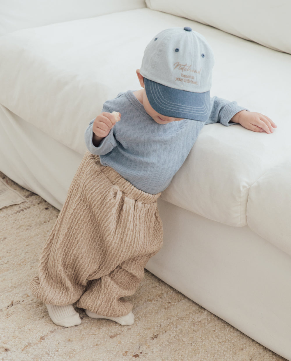 [Baby] ソフトジャガードバルーンパンツ