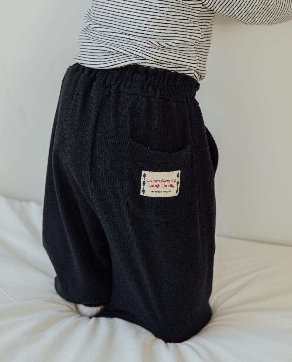 [Baby] ふんわりなめらかリブストレッチバルーンパンツ