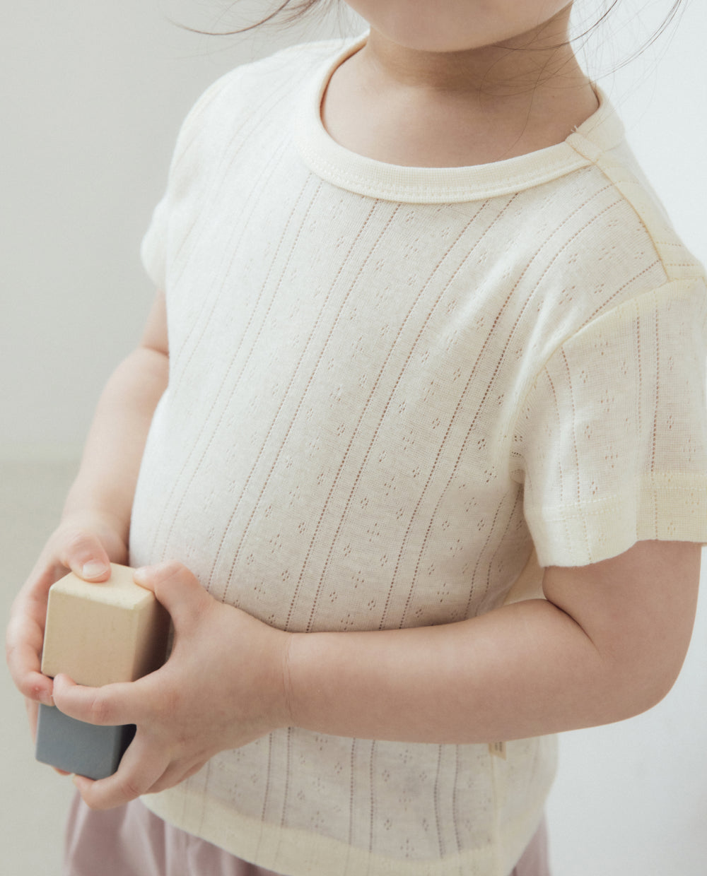 [Kids] ソフトアイレットTシャツ